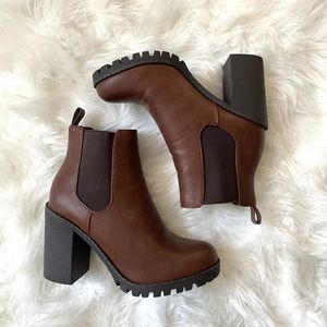 Chocolate Brown Booties